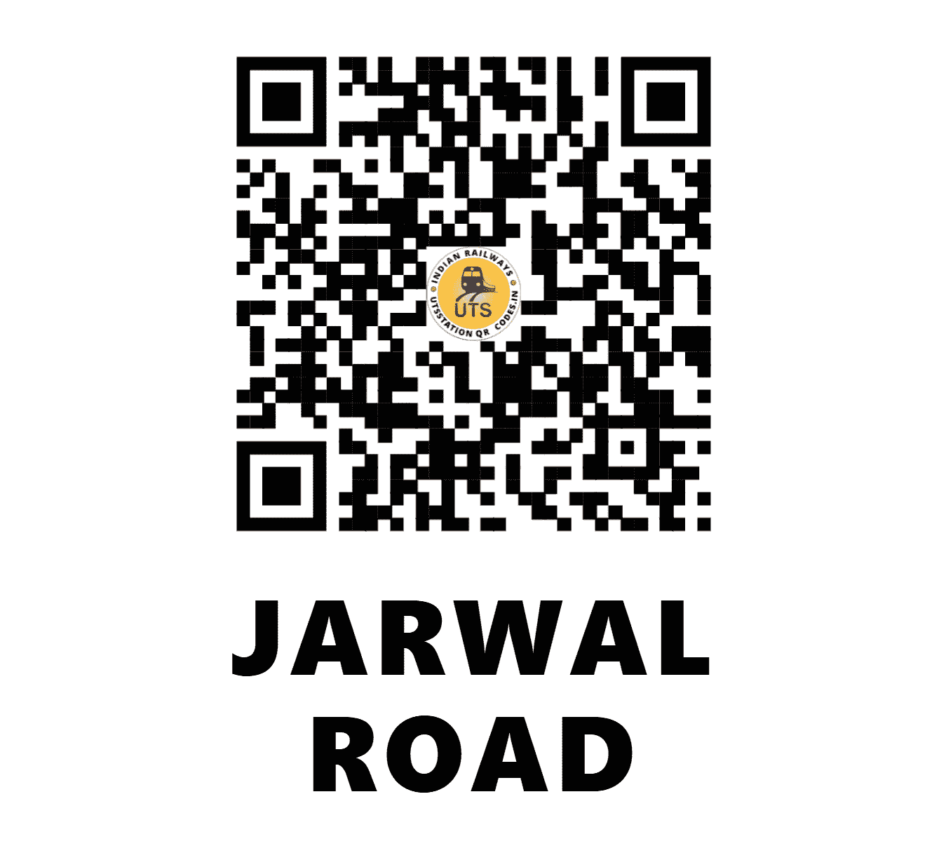 UTS QR Code for JARWAL ROAD - JLD (NE - UTTAR PRADESH)